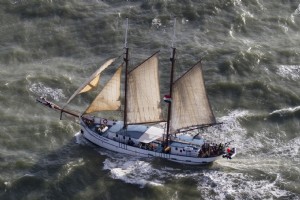 Northsea crossing from Amsterdam to Edinburgh - Flying Dutchman